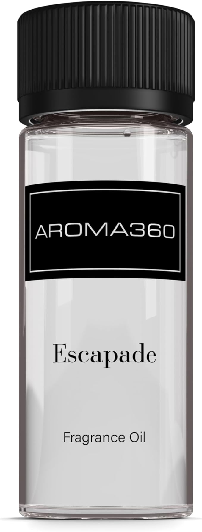 Aroma360 - Escapade Fragrance Oil Scent - Luxury Aromatherapy Scent Diffuser Oil - Hints of Lemon, Ocean, Bergamot, & Fragrant Jasmine - for Essential Oil Diffusers - for Home & Office - 50ML