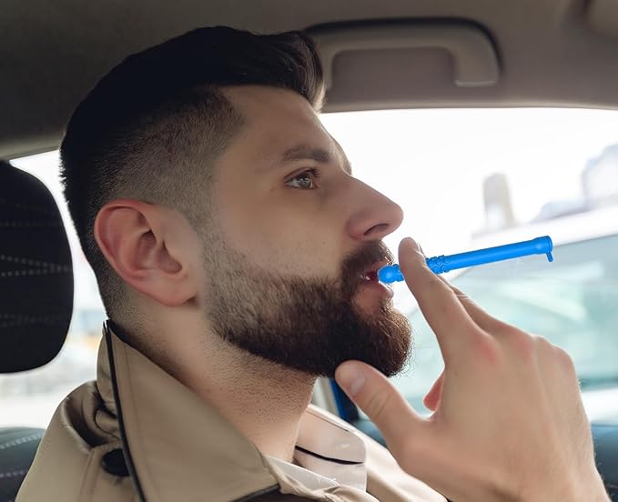 3-Pack Chewable Essential Oil Breath Sticks -Focus attention, Aromatherapy, Fresh Breath, Stop Smoking Chew Stick, Travel Chewable Breather Quit Smoking