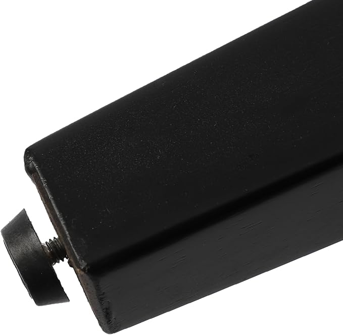 LSSPAID Counter Height Bar Stools Set of 4, 23.5 Inch Pu Upholstered Barstools, Kitchen Island Chairs with Bronze Nail Backrest and Solid Wood Legs for Kitchen Pub Home Cafe, Black