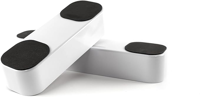 Three by Three Seattle 5 Piece Metal Organizer Tray Set for Storing Makeup, Stationery, Utensils, and More in Office Desk, Kitchen and Bathroom Drawers (2 Inch, Assorted Colors, Stripes)