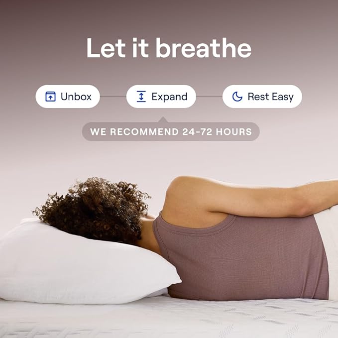 Nectar Luxe 14” Queen Mattress - Medium Firm - Contouring Memory Foam - Cooling Upgrade - 3” Pressure Relief Layer - Responsive Support - Mattress in a Box - 365-Night Trial & Forever Warranty