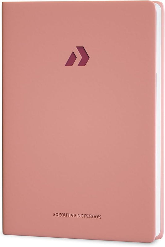 Nextnoid Hardcover Lined Journal for Women - 120 GSM Thick Paper A5 Journal 160 Pages - Perfect Writing Journal for Journaling and Note-Taking (Pink,Ruled)