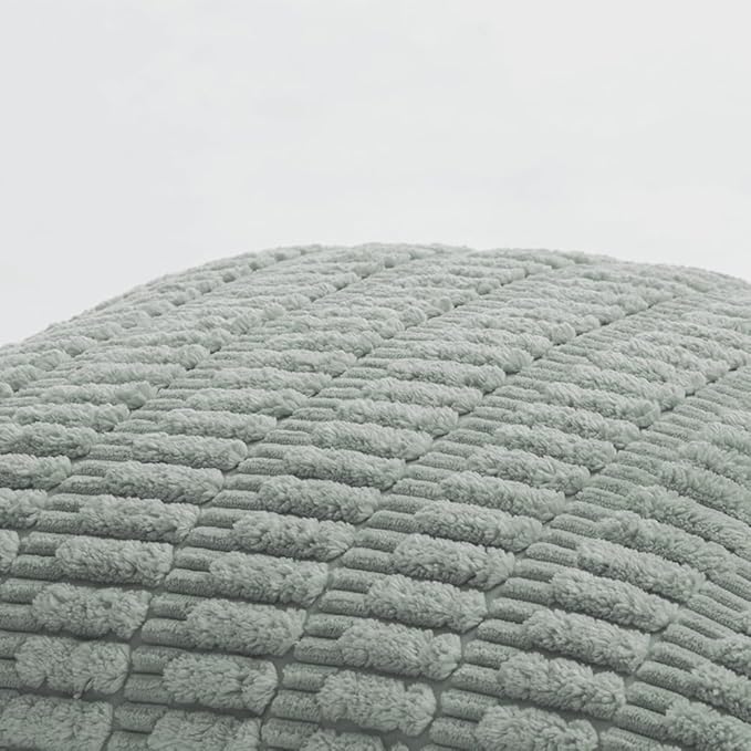 Fancy Homi 4 Packs Decorative Throw Pillow Covers for Living Room Couch Bed, Modern Farmhouse Boho Home Decor, Accent Cushion Case (16 x 24-Inch, Grey Blue)