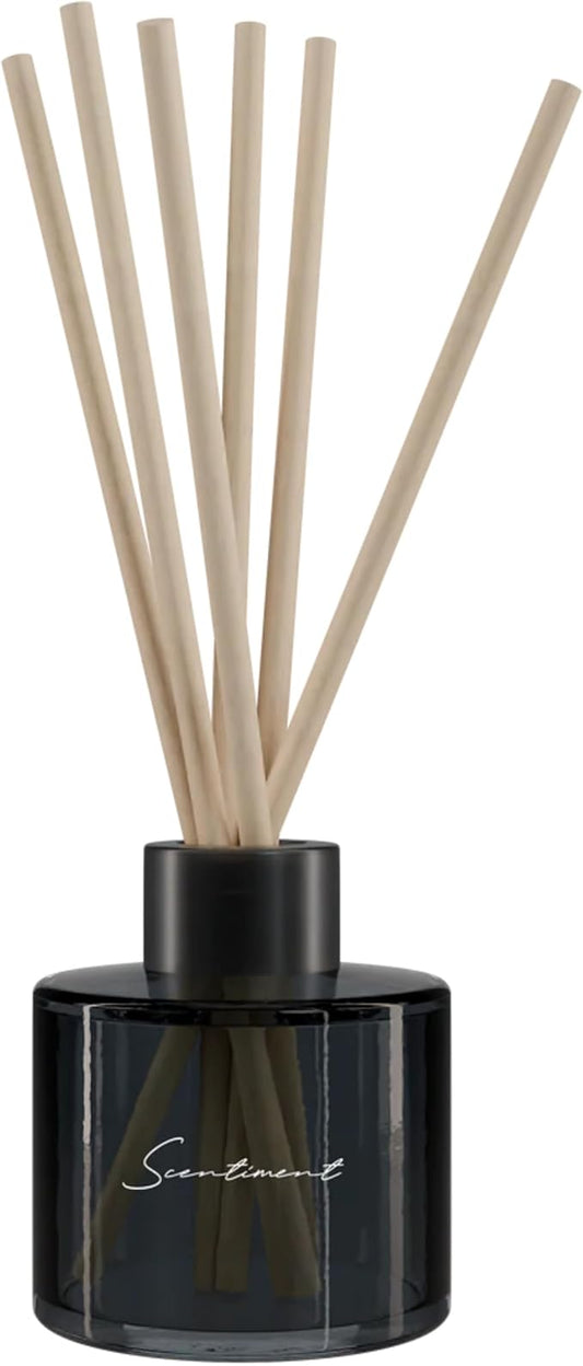 Day Dream Reed Diffuser - Black Glass | 100ml | Long-Lasting Home Fragrance | Includes Reed Sticks & 120ml Day Dream Reed Diffuser Oil