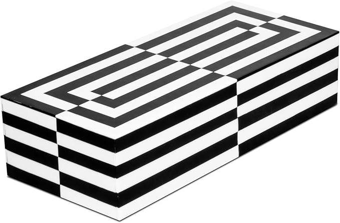 Handicrafts Home Handmade Puzzle Collection Decorative Jewelry Box Organizer – Keepsakes, Trinkets, and Home Decor – Antique Coffee Table Storage, Memory Box, Farmhouse Style Decor Slide, 10x4.5x2.5