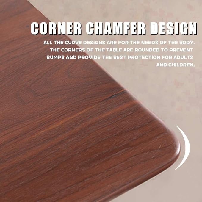 Dining Table Kitchen Table Dining Room Table Small Kitchen Table for Small Spaces Table Modern Home Furniture Dinner Table Rectangular (Dark Brown)