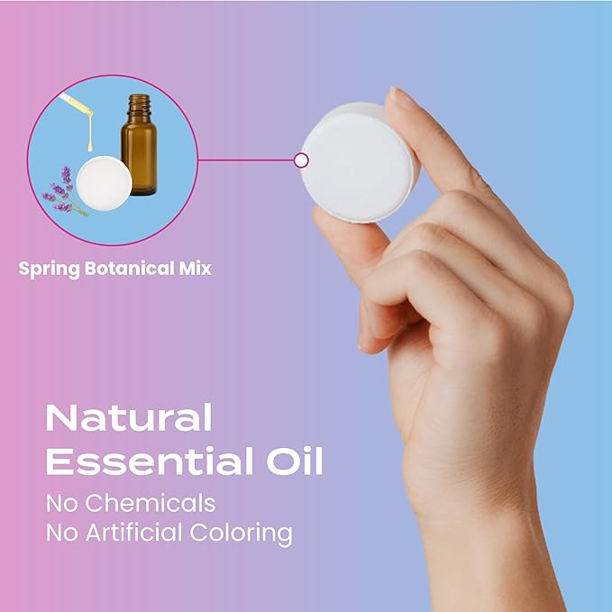 Bloom: Body Restore Shower Steamers Aromatherapy 6 Pack - Christmas Stocking Stuffers, Birthday Gifts for Women, White Elephant, Relaxation, Self Care for Men - Bloom