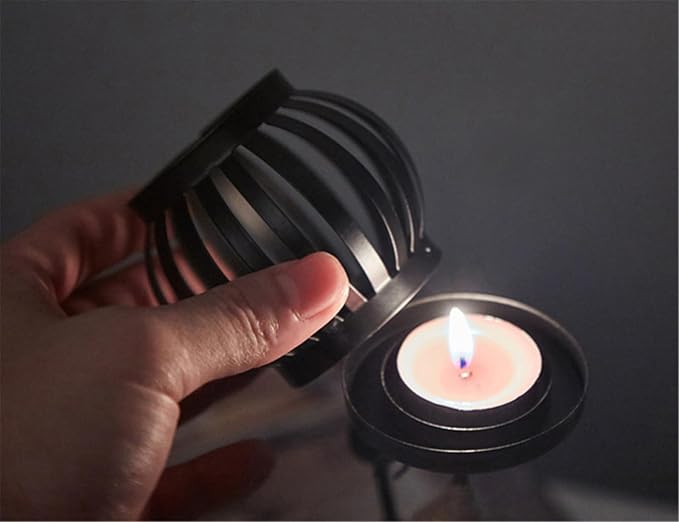 Notart Art Gallery | Creative African Tribal Lady Candle Holders, Tribal Lady Candle Holder Centerpieces, Iron Candlestick Holders for Home, Bar,Dining Table Decor, Personalizable Style Shelf Décor