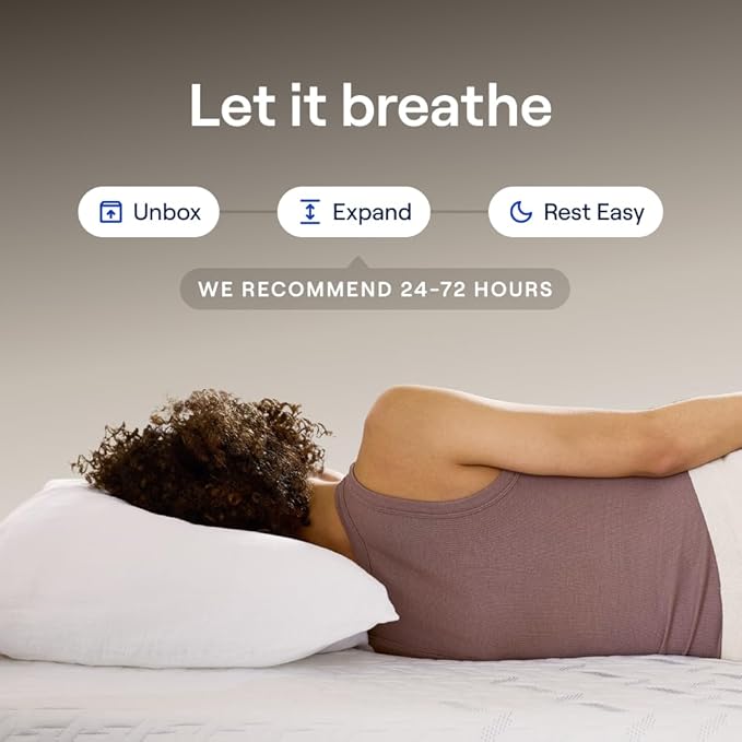 Nectar Ultra 15“ Queen Mattress - Medium Firm - Cooling Fibers & Temperature Regulating Material - 4” Pressure Relief Layer - Zoned Ergonomic Support Layer - 365-Night Mattress Trial