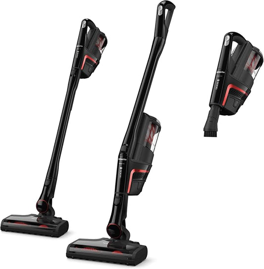 Miele Triflex HX1 Plus Cordless Stick Vacuum Cleaner, 60 min runtime, Obsidian Black / Red