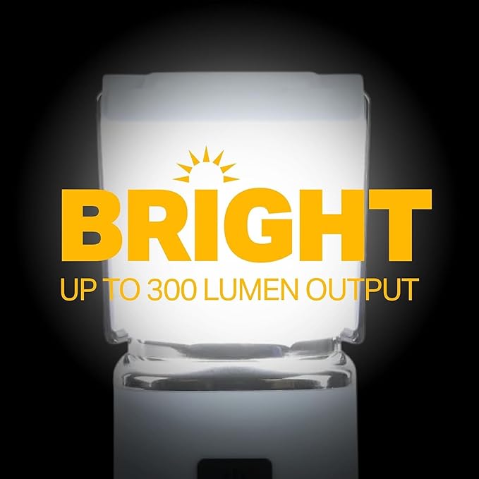 LUXPRO LP189 Mini Lantern - USB-C Rechargeable Camping Light - with 4 Color Modes - Dimmable LED Portable Lantern for Hiking & Emergency - Handy Compact Design (Blue, 1-Pack)