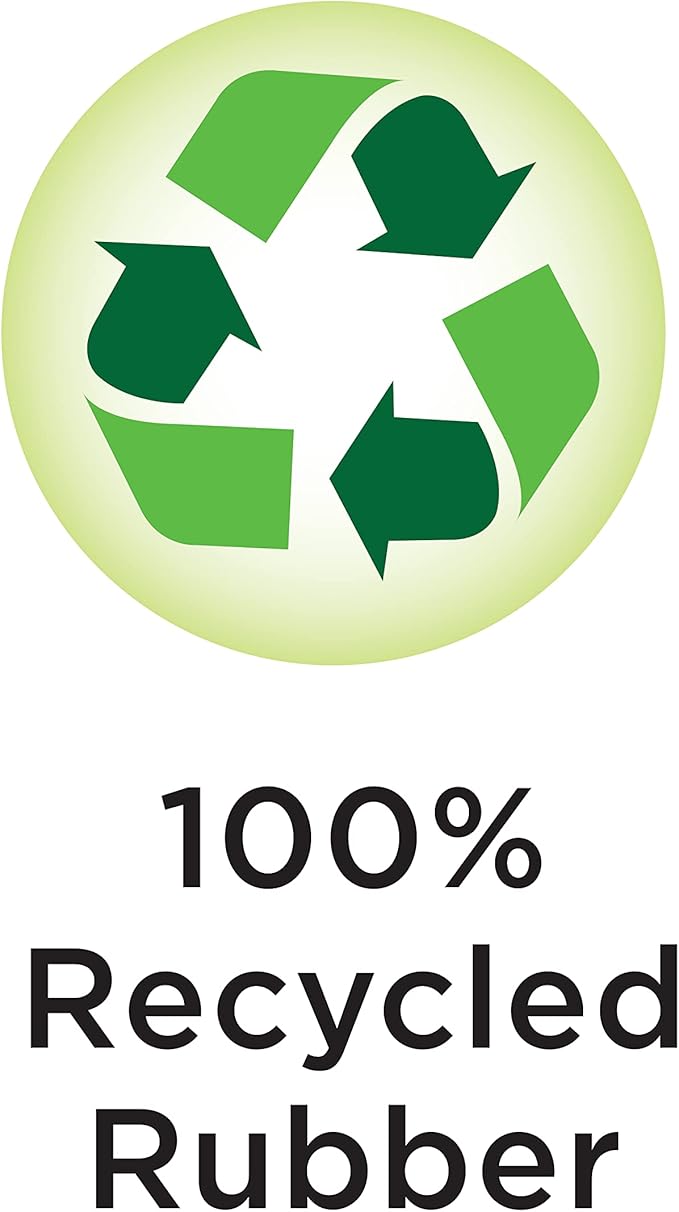 Rubberific Premium Shredded Rubber Mulch for Gardens, Lawns, and Landscaping | Long Lasting Color | Looks Like Natural Wood Mulch (0.8 Cu. Ft. - 16 LBS, Brown)