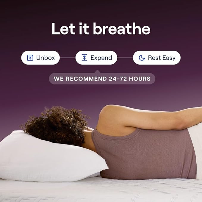 Nectar Luxe Hybrid 14” King Mattress - Medium Firm - Memory Foam & Innerspring Coils - Cooling Fibers - 3” Pressure Relief Layer - Mattress in a Box - 365-Night Trial & Forever Warranty