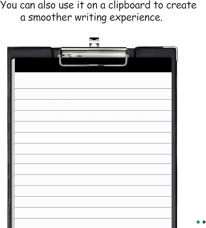 Notepad for Daily Planning and Organization of Work – 4 x 6-inches Lined Paper – Thick Bright White Paper – 30 Pages – Note Pads Ruled Pages – Pack of 30