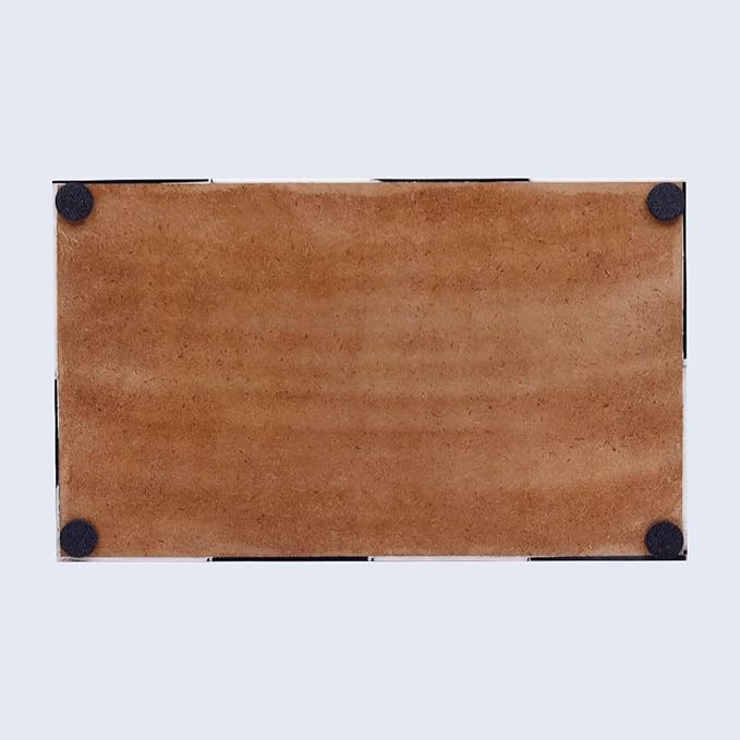 Handicrafts Home Handmade Triangle-B&W Collection Decorative Jewelry Box Organizer – Keepsakes, Trinkets, and Home Decor – Antique Coffee Table Storage, Memory Box, Farmhouse Style Decor, 10x6x2.5