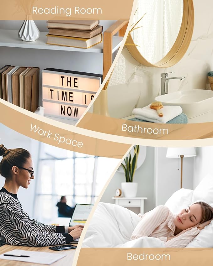 M&SENSE Sandalwood Vanilla Reed Diffuser Set: 6.3 fl oz Non-Toxic Aroma Set with Sticks, Light & Subtle Fragrance, Long-Lasting Natural Essential Oil Gifts for Bedroom, Shelf Decor & Small Spaces