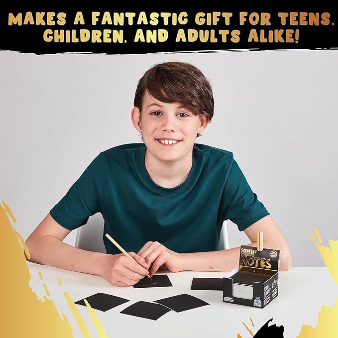 PURPLE LADYBUG Scratch Art for Kids - Crafts for Ages 8-12, Fun Creative Craft Activities for Kids, Teens, Summer, Camping, Travel, Gifts for Girls