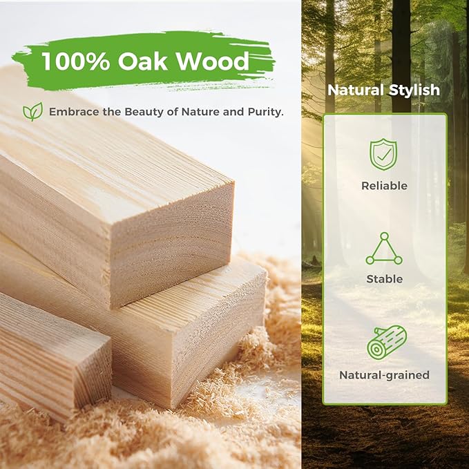 DELAVIN Soild Wood Dining Chairs Set of 2, Oak Wood Kitchen Chairs, Mid Century Modern Dining Room Chairs, Black