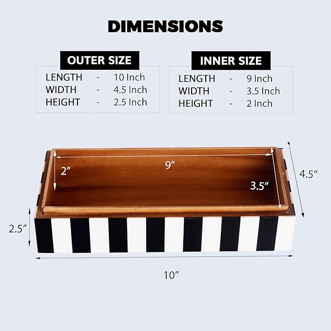 Handicrafts Home Handmade Puzzle Collection Decorative Jewelry Box Organizer – Keepsakes, Trinkets, and Home Decor – Antique Coffee Table Storage, Memory Box, Farmhouse Style Decor Check, 10x4.5x2.5