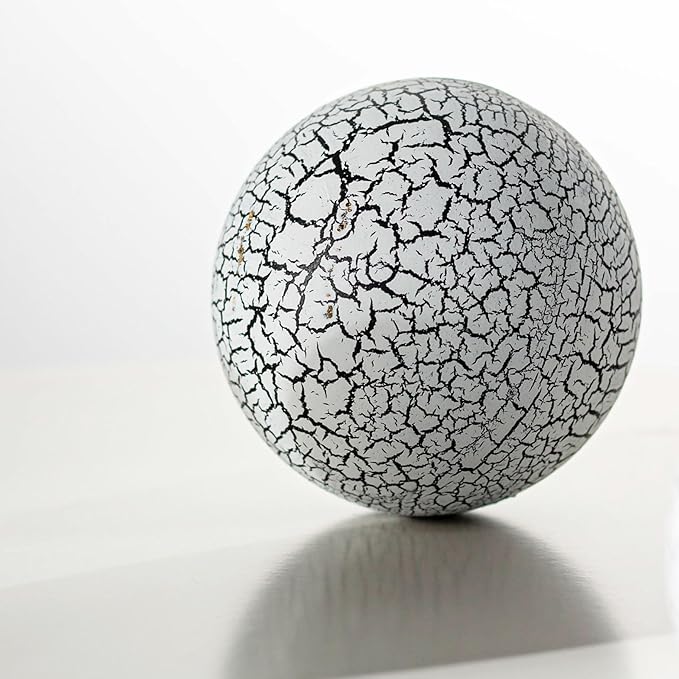 Decorative Orbs for Bowls and Vases, Set of 3, 4 inches, Coffee Table Decor Balls, Table Centerpiece Decorations