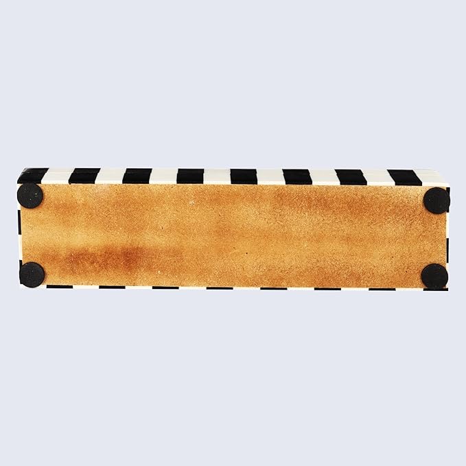 Handicrafts Home Handmade Puzzle Collection Decorative Jewelry Box Organizer – Keepsakes, Trinkets, and Home Decor – Antique Coffee Table Storage, Memory Box, Farmhouse Style Decor Check, 10x2.5x1.5