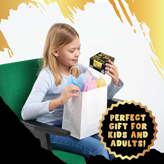 PURPLE LADYBUG Scratch Art for Kids - Crafts for Ages 8-12, Fun Creative Craft Activities for Kids, Teens, Summer, Camping, Travel, Gifts for Girls