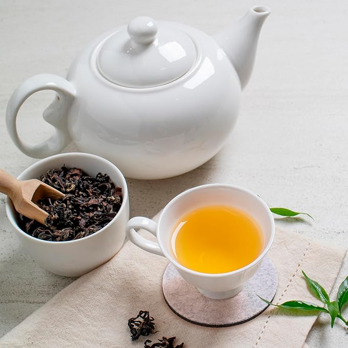 A&A Wonders Premium Felt Coasters for Drink, Two-Tone Reversible, Absorbent Felt Protects Furniture, Table, Anti Slip, Suitable for Drinks & All Table Types (Light Gray/Dark Gray, Circle 12 Pack)