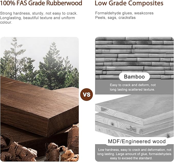 Solid Wood Small Dining Table, 23.6" L-47.2" L Expandable Kitchen Table Designed for Compact Spaces, Easy Assembly, Suitable for Apartment, Kitchen, Dining Room, Living Room (Walnut)