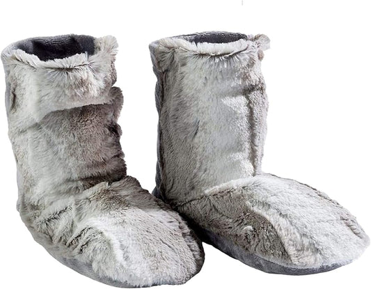 Sonoma Lavender Spa Booties, Microwavable Heated Slippers, Luxury Herbal Booties, Herbal Aromatherapy Foot Warmer