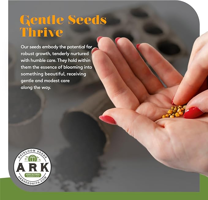 Organic Heirloom Seed Kit - 70+ Varieties, 50,000+ Seeds - Diverse Fruits, Vegetables, & Herbs for Gardening- Includes Culinary & Medicinal Herbs- Embrace Abundance & Enrich Your Farming