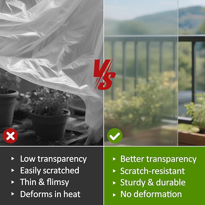 MCombo Wooden Greenhouse, Walk-in Outdoor Greenhouse with Openable Roof and Lockable Door, 0899 (Natural)