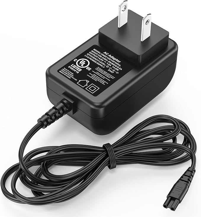 14V Vacuum Charger for Bissell 3061 Featherweight Cordless Stick Vacuum Cleaner, Power Cord AC Adapter for Powerlifter Ion Pet 3191 3191C 14V 800mA, for ReadyClean 10.8V Lithium-ion 3190 3190A 31902