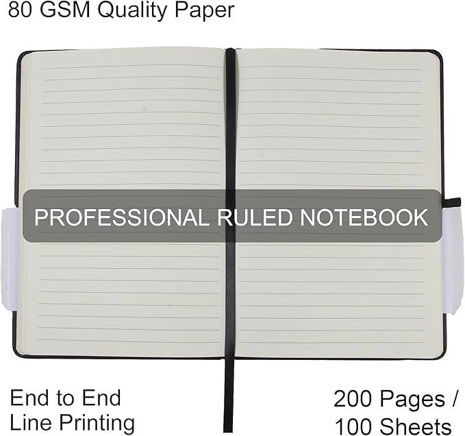 20 Pack Journals for Writing College Ruled Notebooks Journal in Bulk, Hardcover Notebooks (200Pages) for Note Talking, Lined Bullet Journals for Home School Office, 5.7"x8.4", 5 Colors