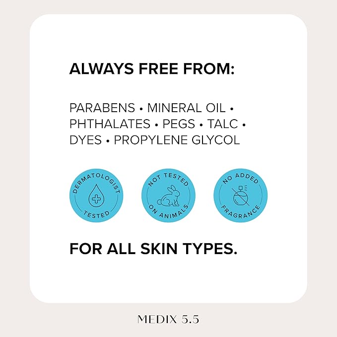 MEDIX Fragrance Free Niacinamide Face Moisturizer + Shea Butter Cream For Face & Body Lotion | Anti Aging Skin Care Firming Cream For Wrinkles, Dark Spots, Large Pores, 15 Fl Oz, 2-Pack