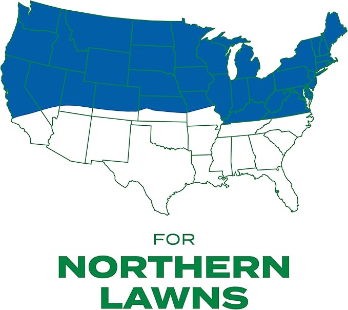 Scotts Turf Builder Thick'R Lawn Sun and Shade, Combination Seed, Fertilizer and Soil Improver, Thickens Thin Grass, 10 lbs.