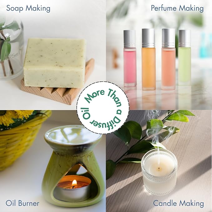 G's Breeze Green Apple Diffuser Oil Refill - Scent of Crisp Apple Fruit - Transform Any Space with Invigorating Fragrance – Ideal for Home & Office – Long-Lasting Freshness Aroma - 60 ML