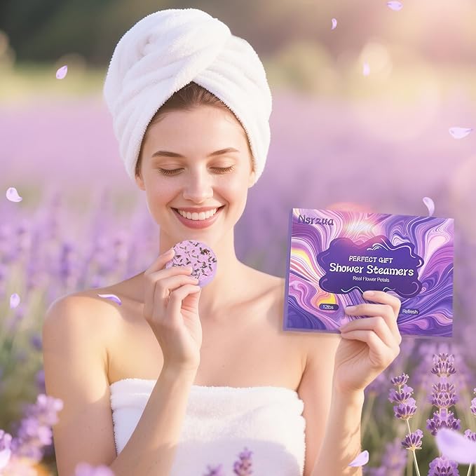 Shower Steamers Aromatherapy Birthday Gifts for Women-12 Pack Mothers Day Gifts,Gifts for Grandma,Wife,Mothers,Stress Relief and Relaxation Gifts for Women and Men,Created Your Own Home SPA