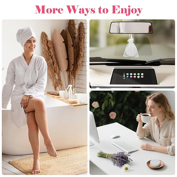 W&E Choice Shower Steamers Aromatherapy 18 Pcs- Shower Bombs with Natural Essential Oils for Daily Relaxation & Stress Relief, Gift for Women & Men, Mom, Teen