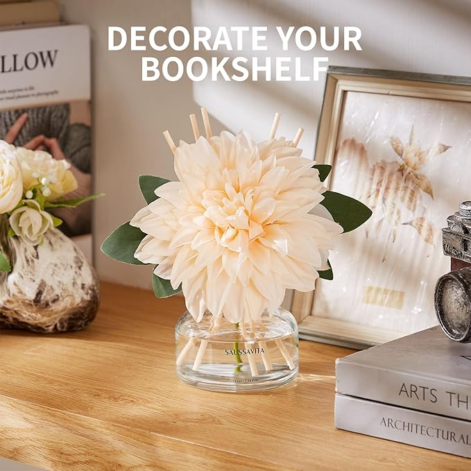 Citrus Reed Diffuser – Bright and Zesty Home Fragrance, Water-Based Long-Lasting Scent for Kitchen, Entryway, or Office