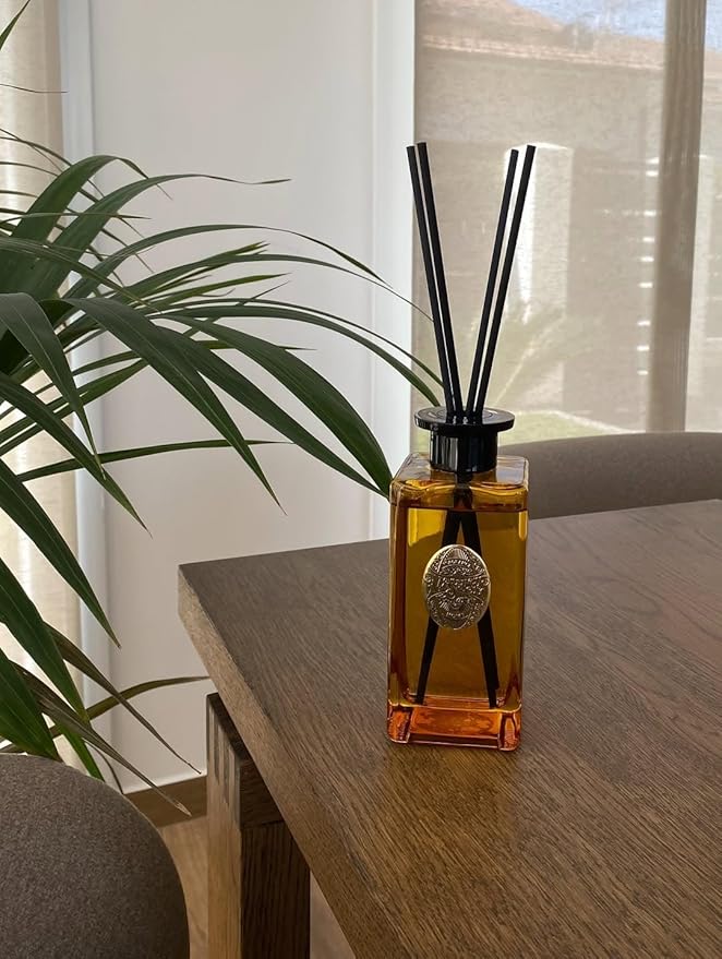 M&SENSE 10.14 oz Large Reed Diffuser Set | Neroli Noir Scent Oil Diffuser with Sticks |Hotel Collection Non-Toxic Essential Oil |for Bedroom Bathroom Living Room