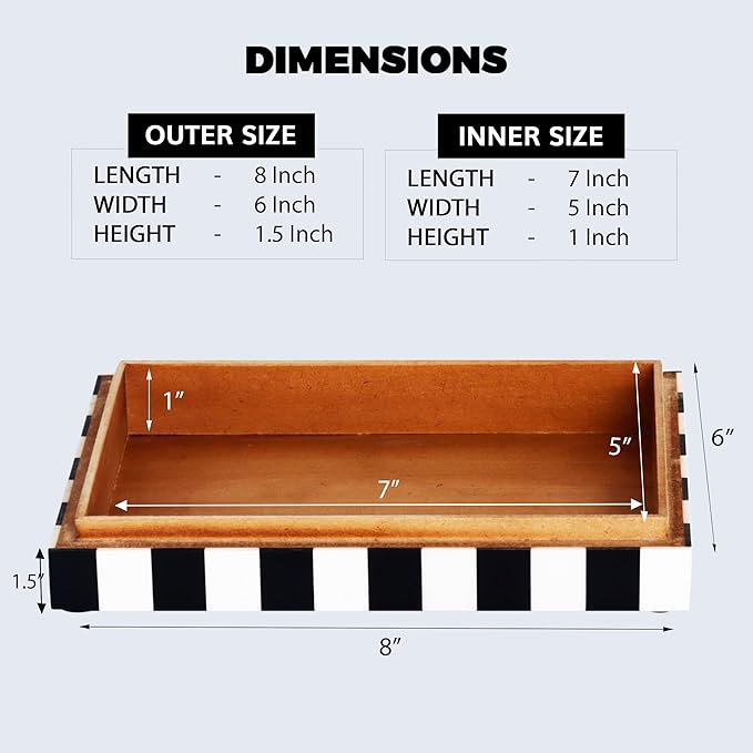 Handicrafts Home Handmade Puzzle Collection Decorative Jewelry Box Organizer – Keepsakes, Trinkets, and Home Decor – Antique Coffee Table Storage, Memory Box, Farmhouse Style Decor Check, 8x6x1.5