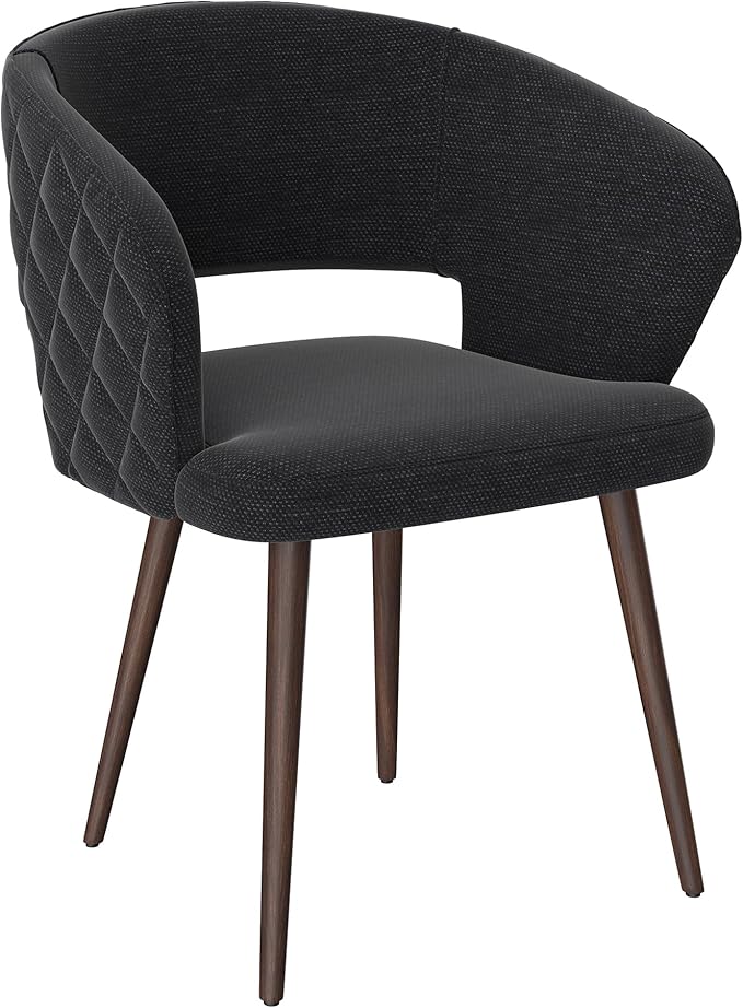 Ottomanson Dining Chair, Set of 2, Palermos Black