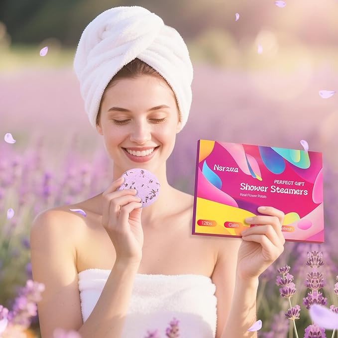 Shower Steamers Aromatherapy Birthday Gifts for Women-12 Pack Mothers Day Gifts,Gifts for Grandma,Wife,Mothers,Stress Relief and Relaxation Gifts for Women and Men