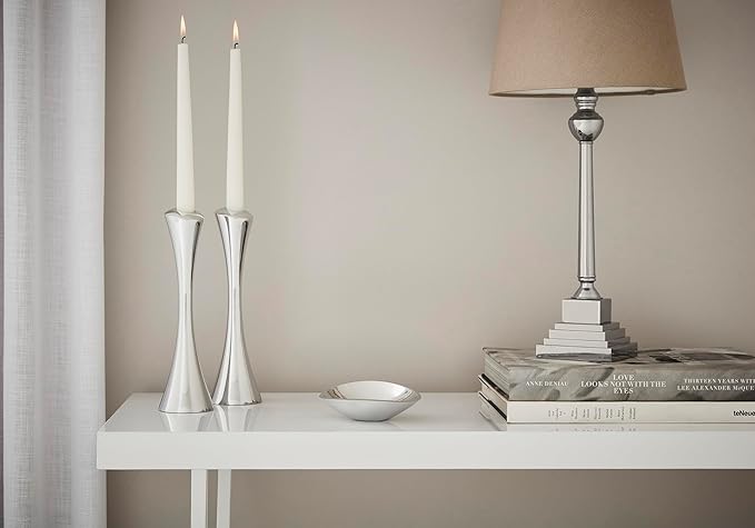 Nambé Butterfly Bowl - 7 Inch Small Decorative Serving Bowl, Perfect for Individual Use - Elongated Wing-Inspired Curves for Cold or Warm Dishes, Elegant Metal Dining Accent & Modern Table Décor