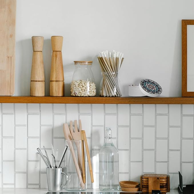 Trillionn 12 Pack Felt Cup Coasters for Drink, Absorbent Coasters for Coffee, Classical Flower Pattern Design Drink Coasters