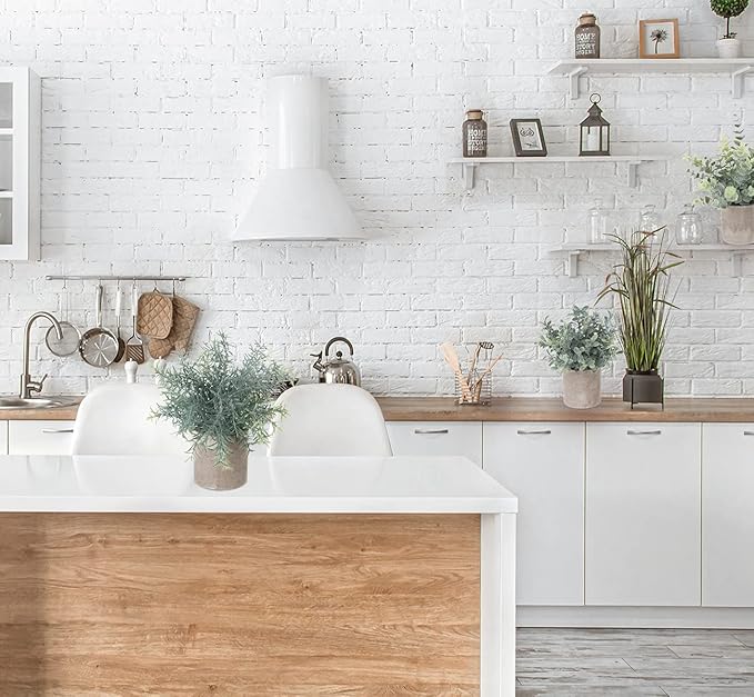 Fake Plants,3Pack Small Artificial Plants Mini Potted Faux Plants Indoor For Home Decor,Eucalyptus Greenery Plastic Green Grass Fake Plants for Shelves Desk Bathroom Bedroom Farmhouse Shelf Decor