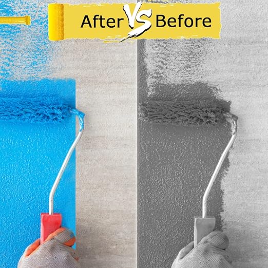 Blue Tape, Painters Tape, Masking Tapes, 0.94 Inch x 60.1 Yards, 6 Rolls, Paper Paper, No Residue Painting Tapes for Multi-Purpose, Kids Arts and Crafts, Scrapbook Supplies, DIY Projects, Labeling