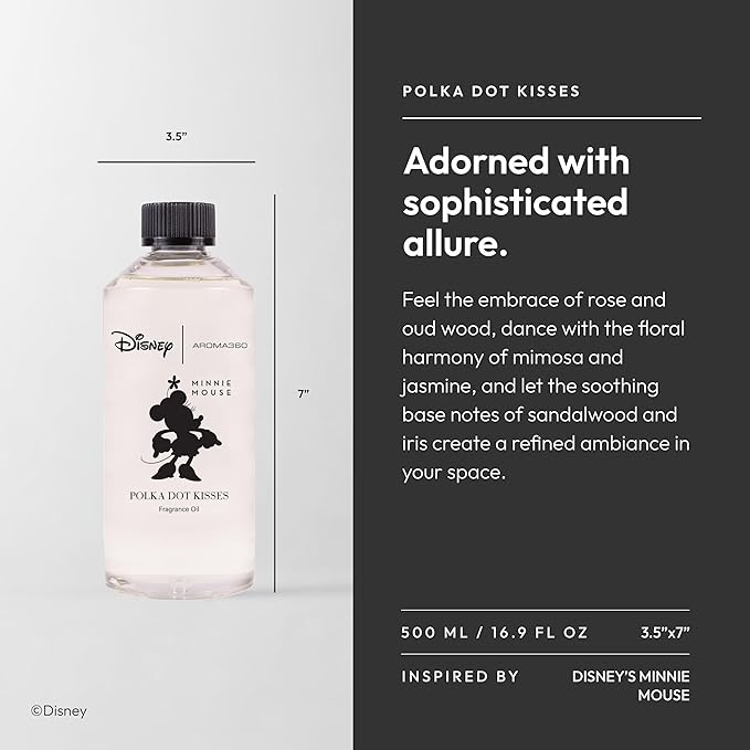 Aroma360 | Disney Polka Dot Kisses | Essential Oil in for All Seasons | 16.9 Fl Oz