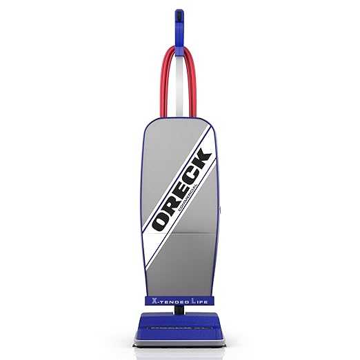 Oreck Commercial XL Vacuum Cleaner, Bagged Upright Vac for Carpets and Hard Floor, Lightweight, Automatic Height Adjust, High-Speed Brush Roll, Powerful Vacuum Cleaners for Commercial Use