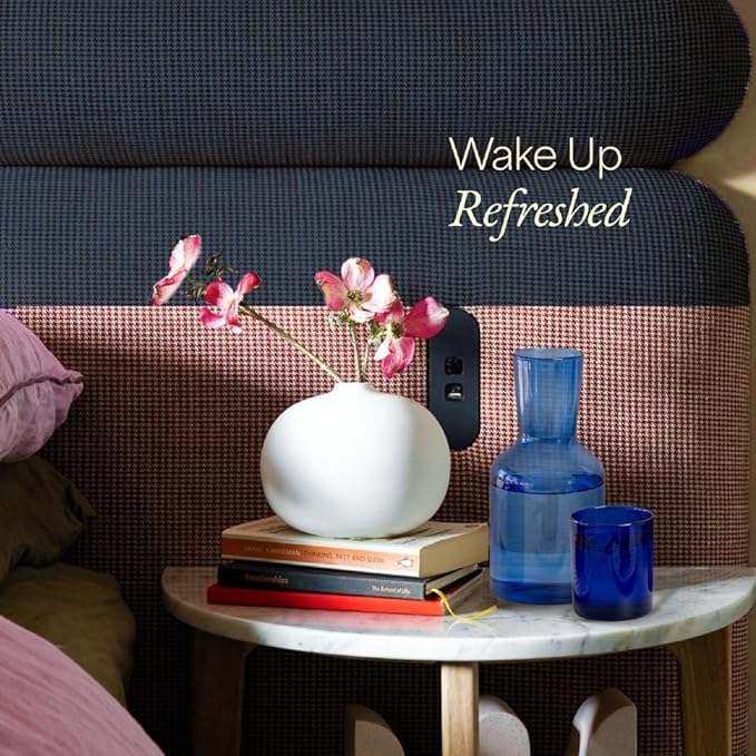 Glass Carafe and Cup Set | BPA Free, Dishwasher Safe, Durable & Lightweight | Ideal for Cold & Hot Beverages - Light Blue & Cobalt